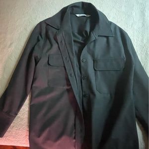 ZARA work employee uniform size M shirt jacket